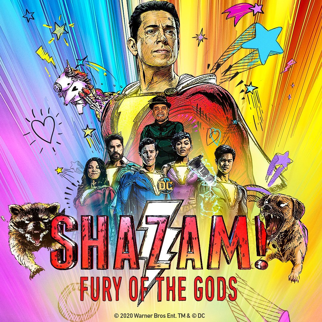 SDCC Shazam Fury Of The Gods Trailer Promises Electrifying Fun The