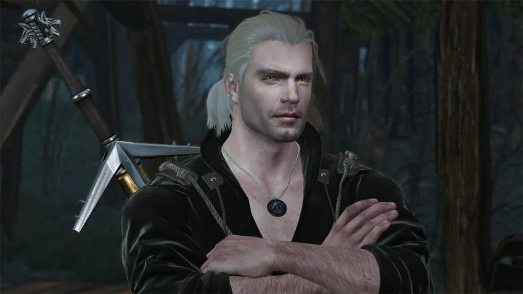 henry cavill in the witcher 3
