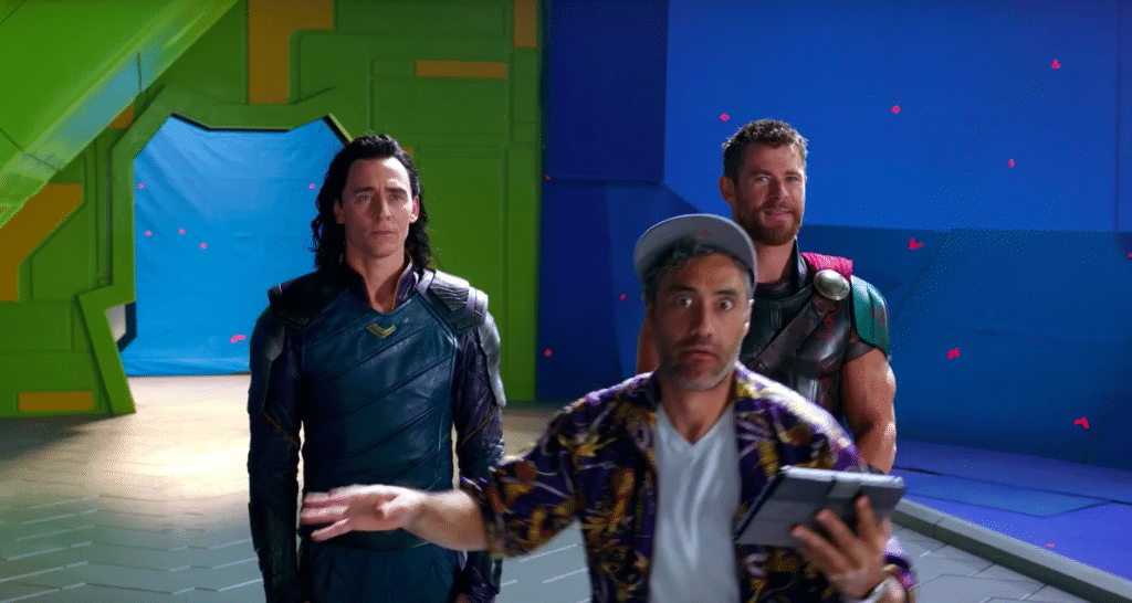 Thor Ragnarok Bloopers Hemsworth Waititi