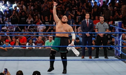 WWE Samoa Joe Scott D'Amore