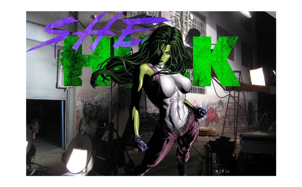 She-Hulk Header On Set The Illuminerdi