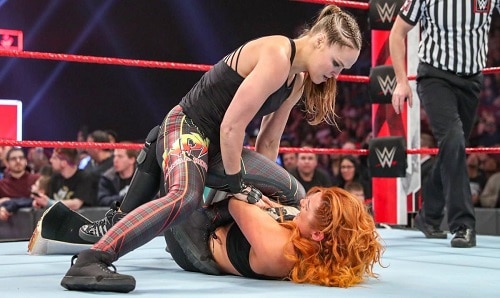 WWE Ronda Rousey and Becky Lynch