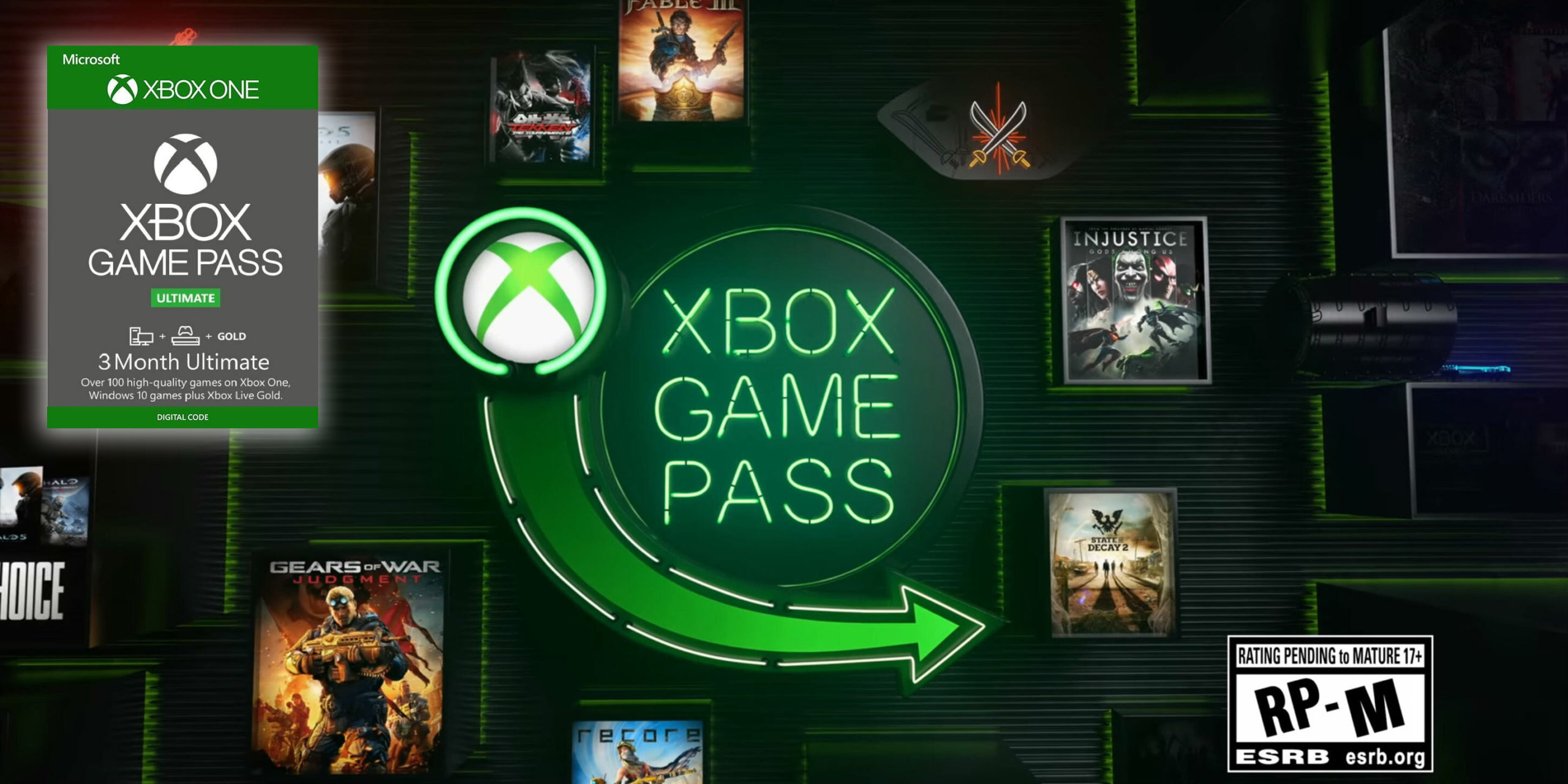 Xbox 3 Month Game Pass Ultimate - [Digital] 