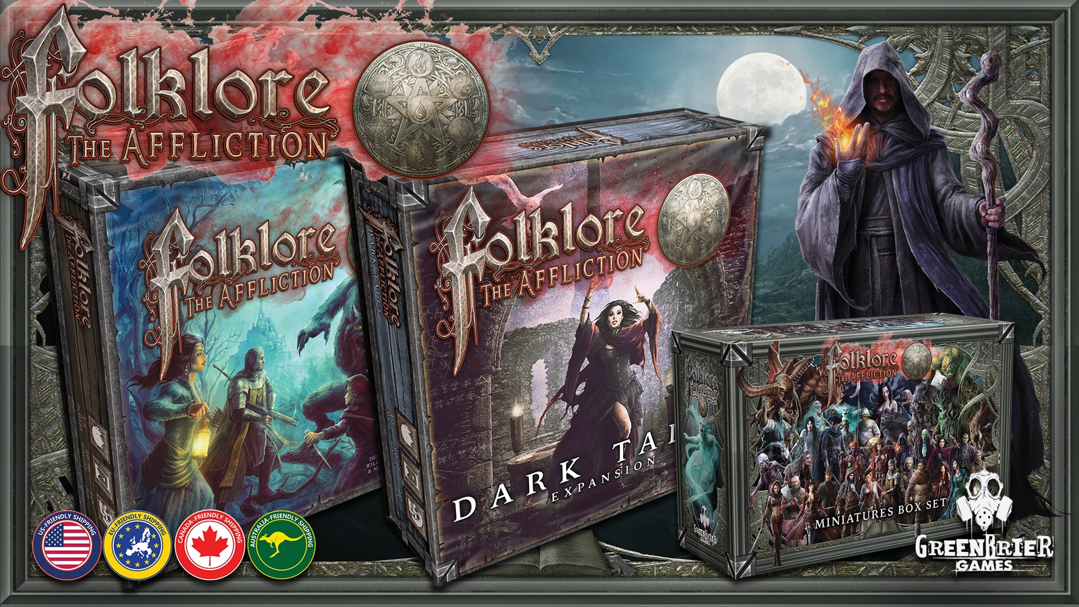 Folklore: The Affliction – An Essential Board Game Review UPDATE: Kickstarter campaign ends today!