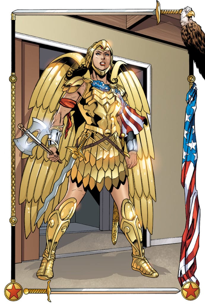 Wonder Woman Golden Eagle Armor DC Comics