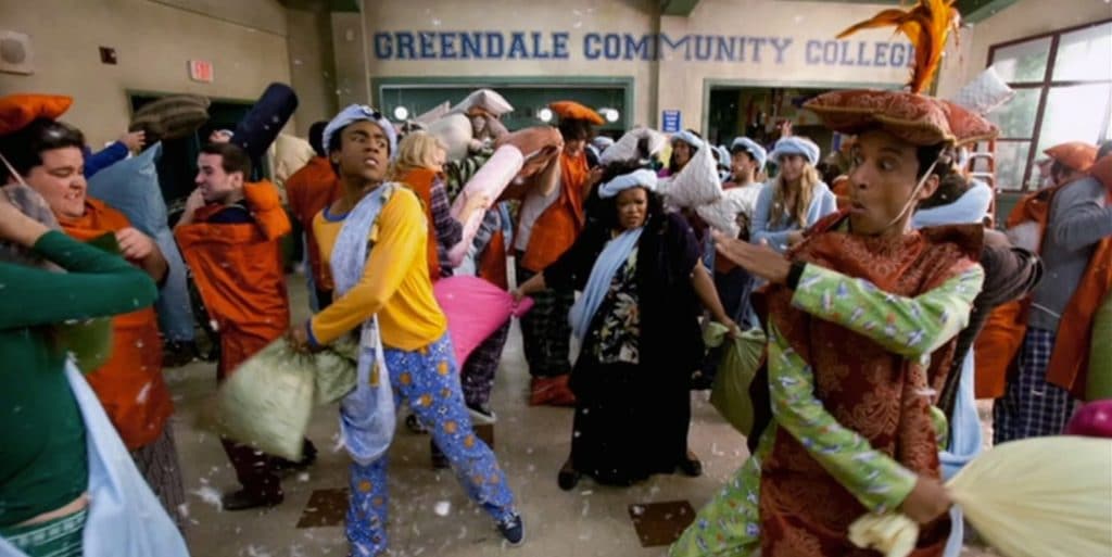 Community Pillow Fight