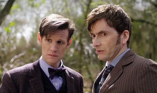 doctor who matt smith and david tennant