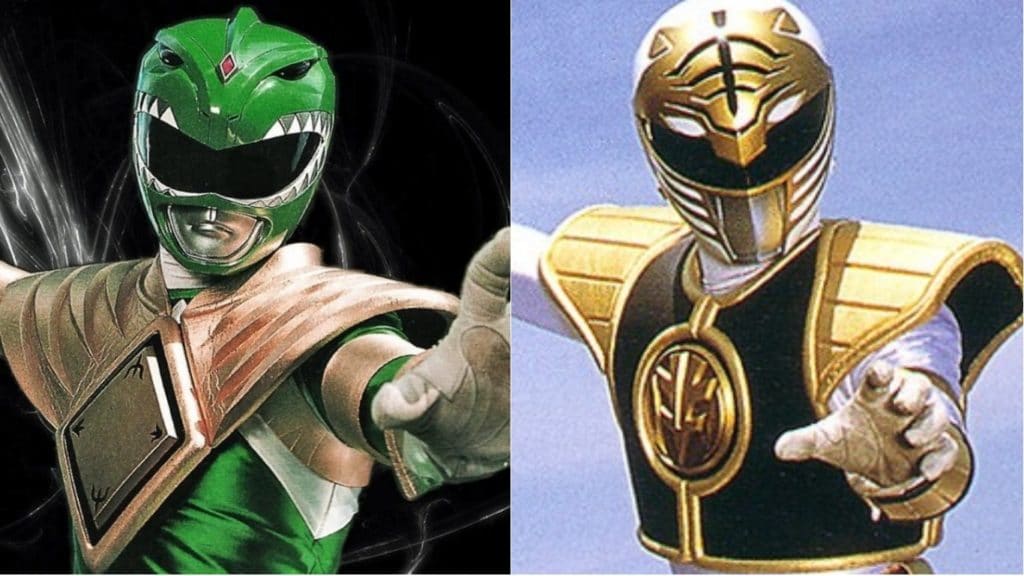 White Ranger and Green Ranger