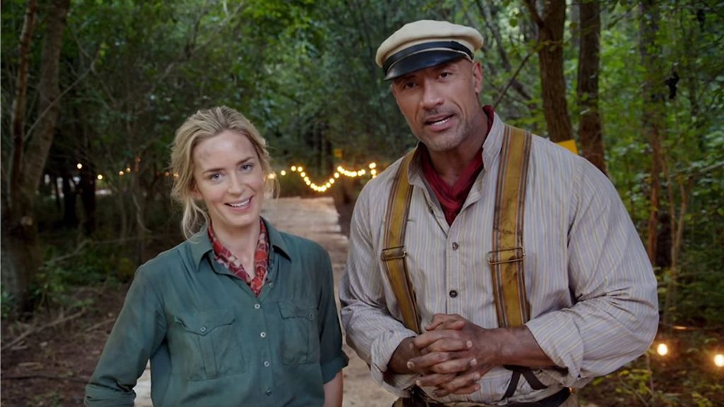 Jungle Cruise The Rock Emily Blunt