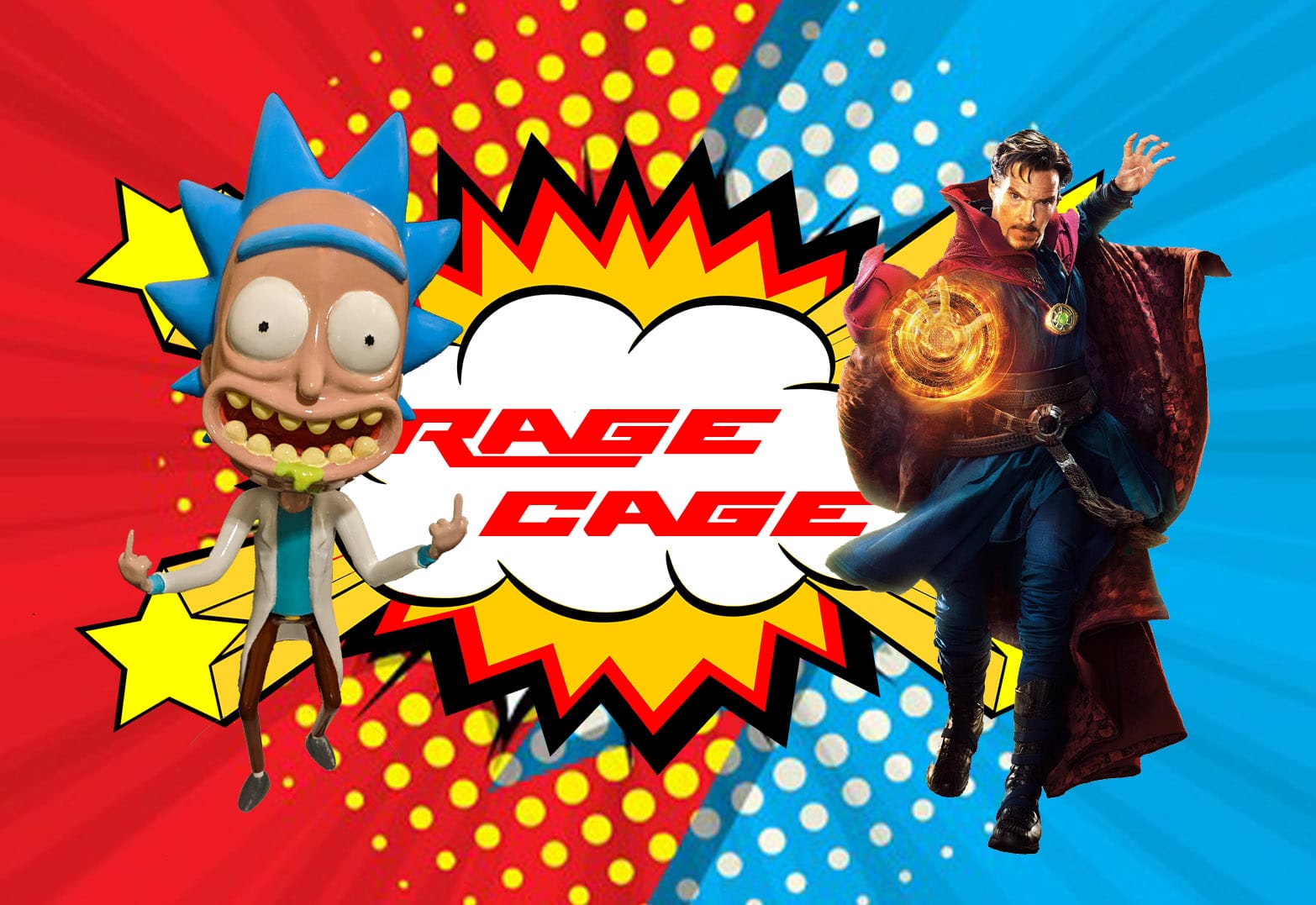 Rage Cage Doctor Strange Rick Sanchez