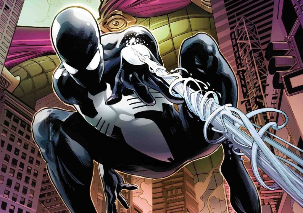 spider-man black symbiote suit