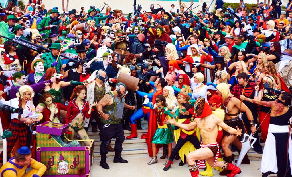 comic-con faceoff