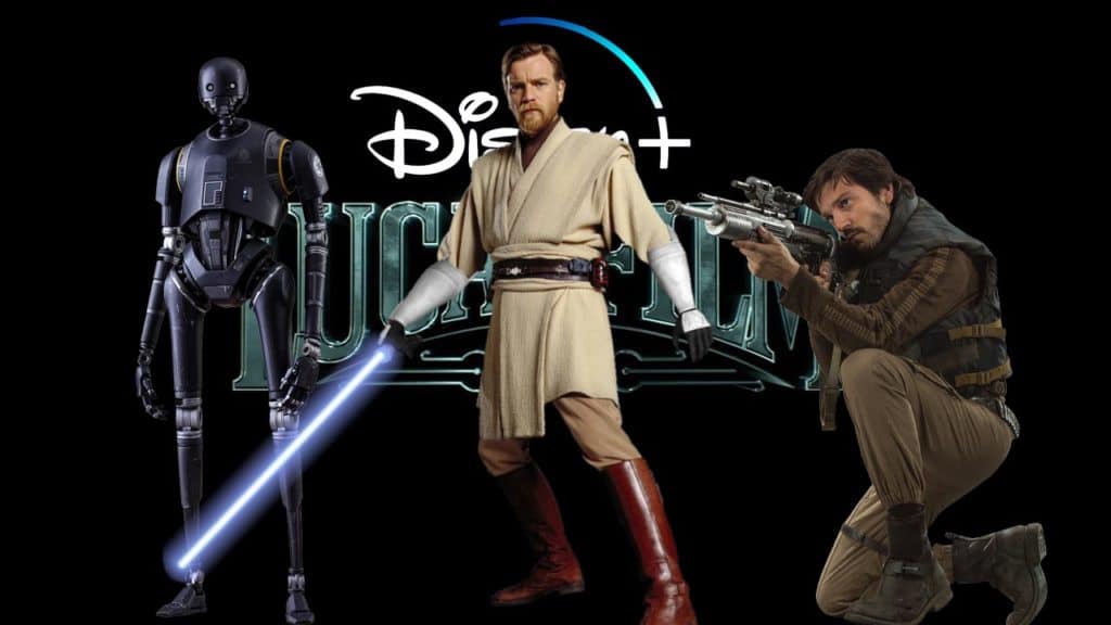 LucasFilm Obi Wan Cassian Andor K2SO