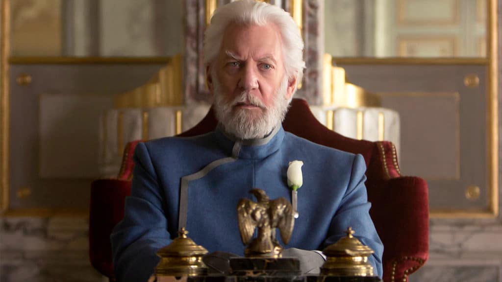 the hunger games - president snow Butterfly