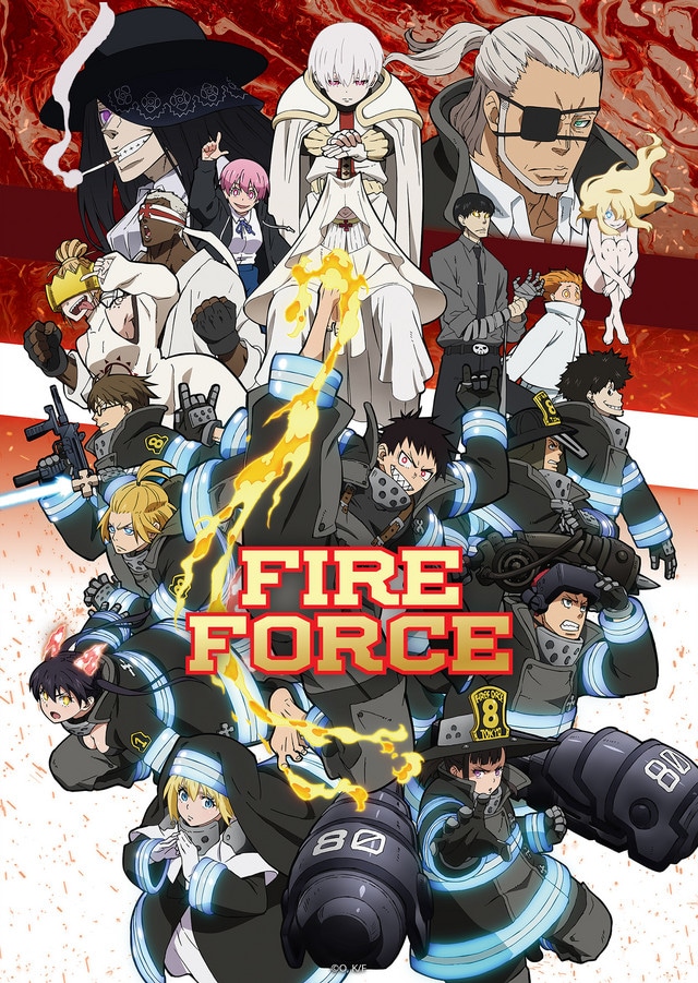 Fire Force new key visual : r/firebrigade