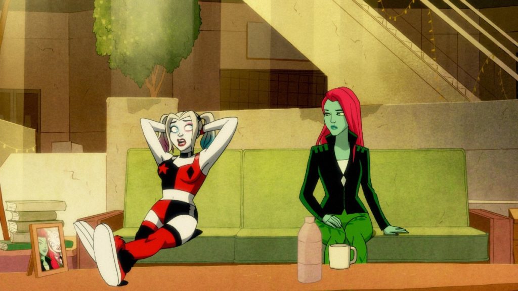 Harley Quinn Ivy On Couch