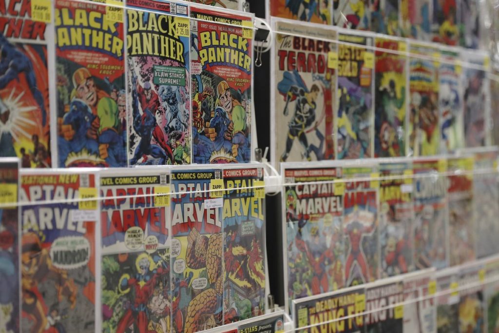 Marvel Comics Rack