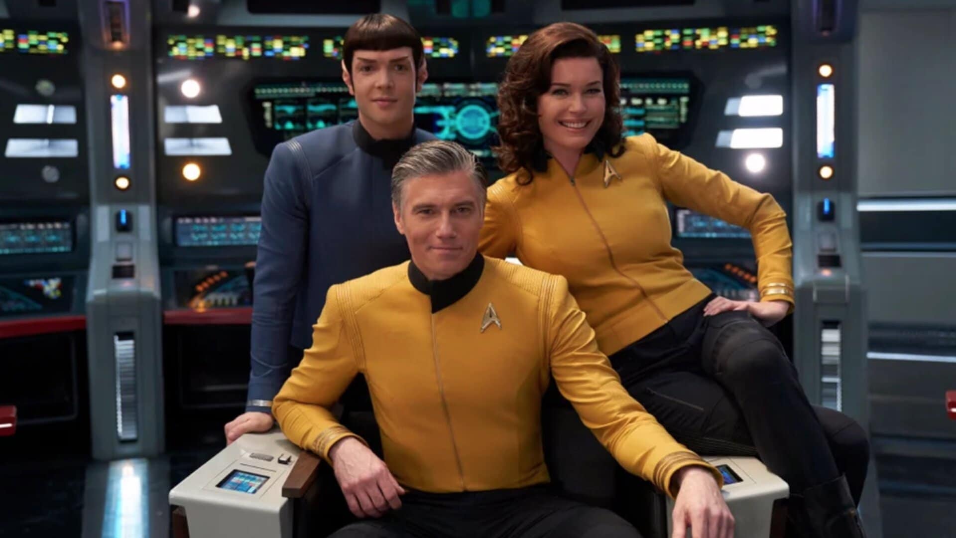 Star Trek: Strange New Worlds Peck Romijn Anson Mount