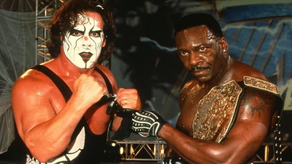 WCW Sting and Booker T