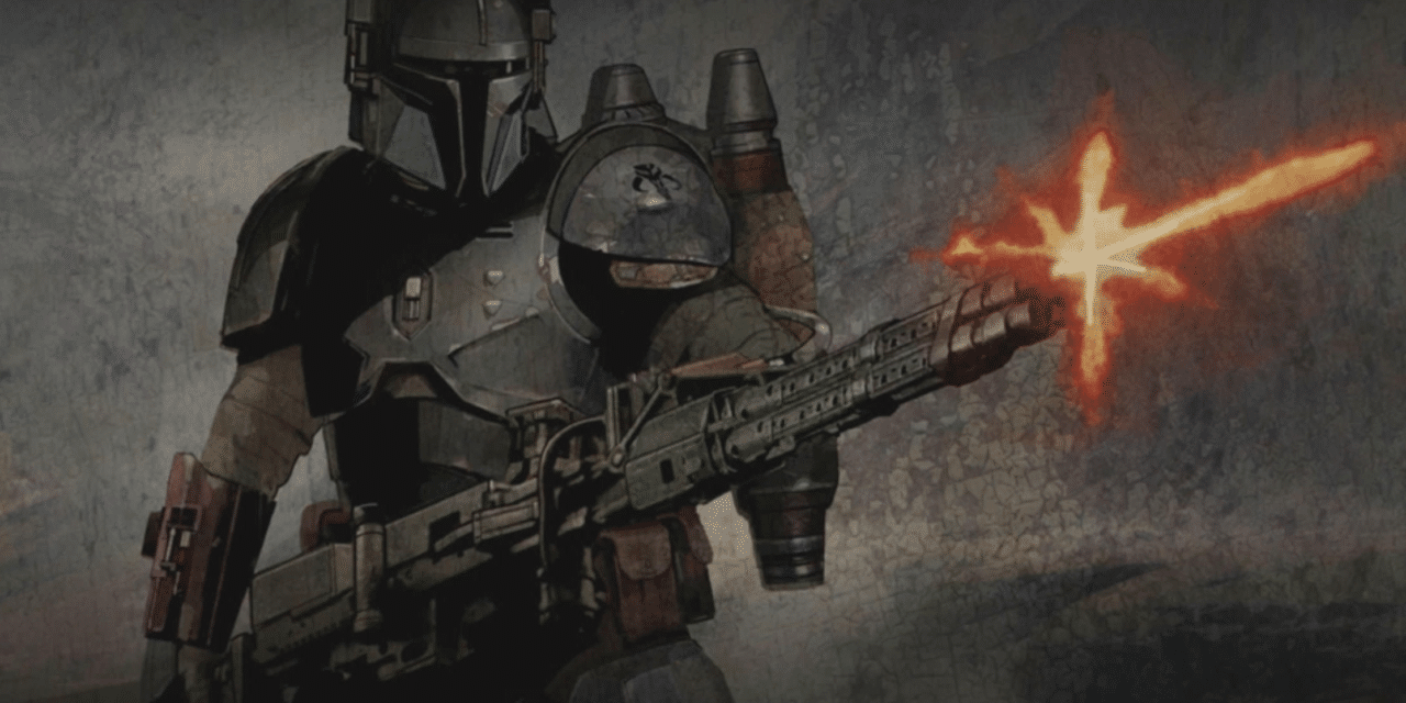 New Reveal Of The Heavy Duty Mandalorian's Gripping Concept Art from ...