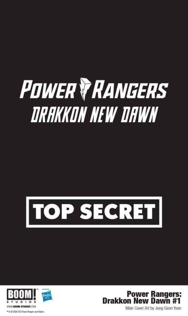 Power Rangers Drakkon New Dawn Top Secret