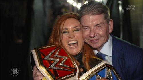 vince mcmahon and becky lynch