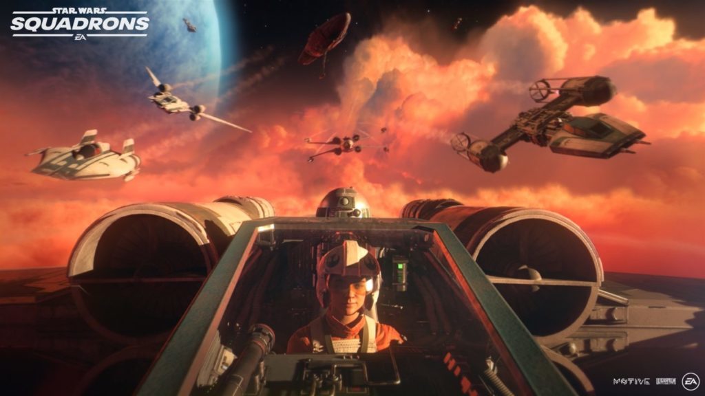 Star Wars Squadrons X-Wing Pilot