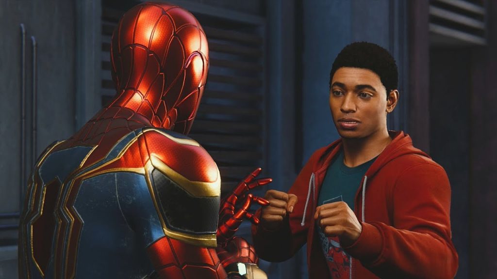 Miles Morales Spider-man pS4