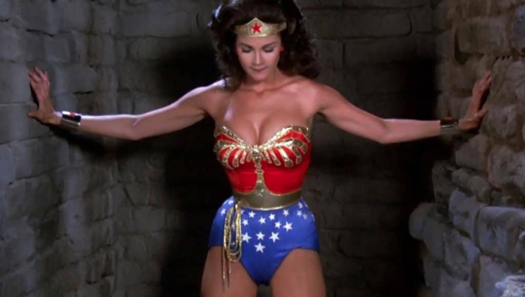 Wonder Woman Lynda Carter in Action