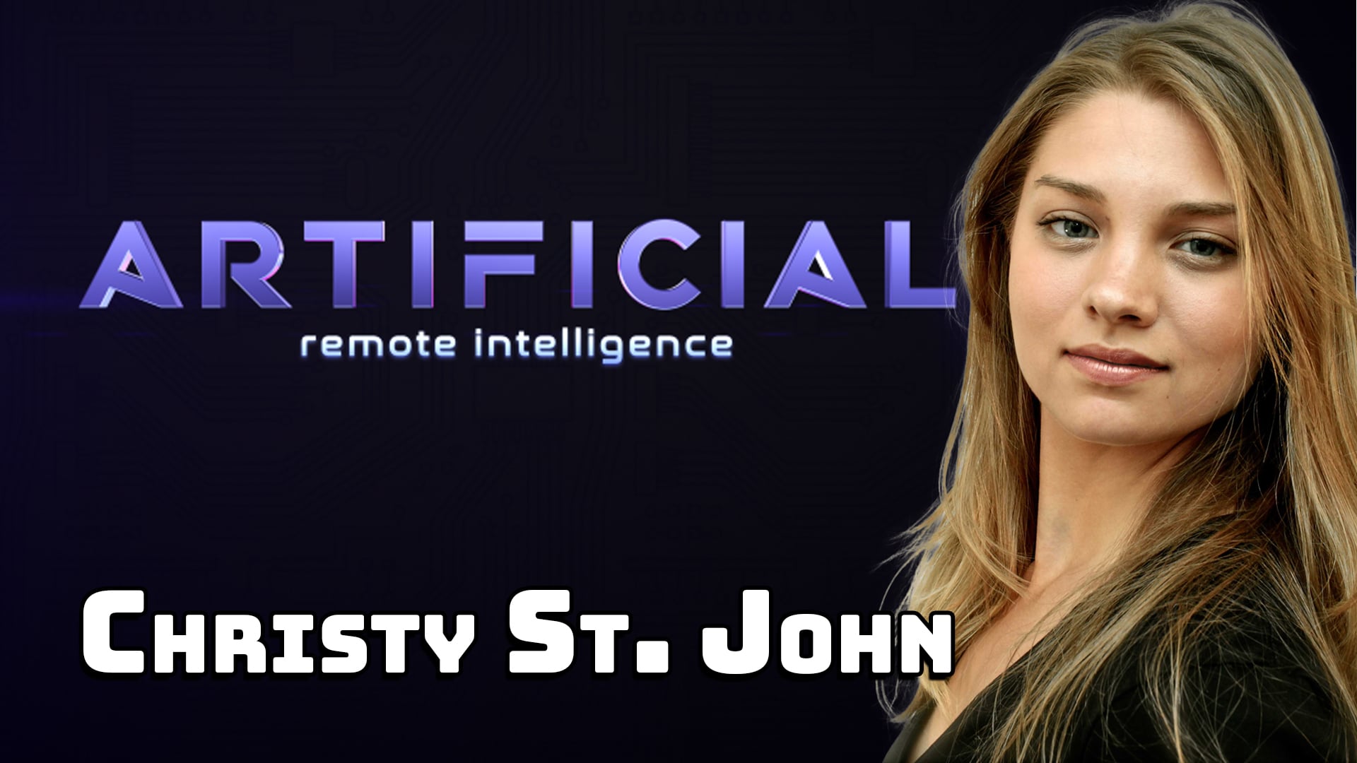 Artificial - Christy St. John Interview