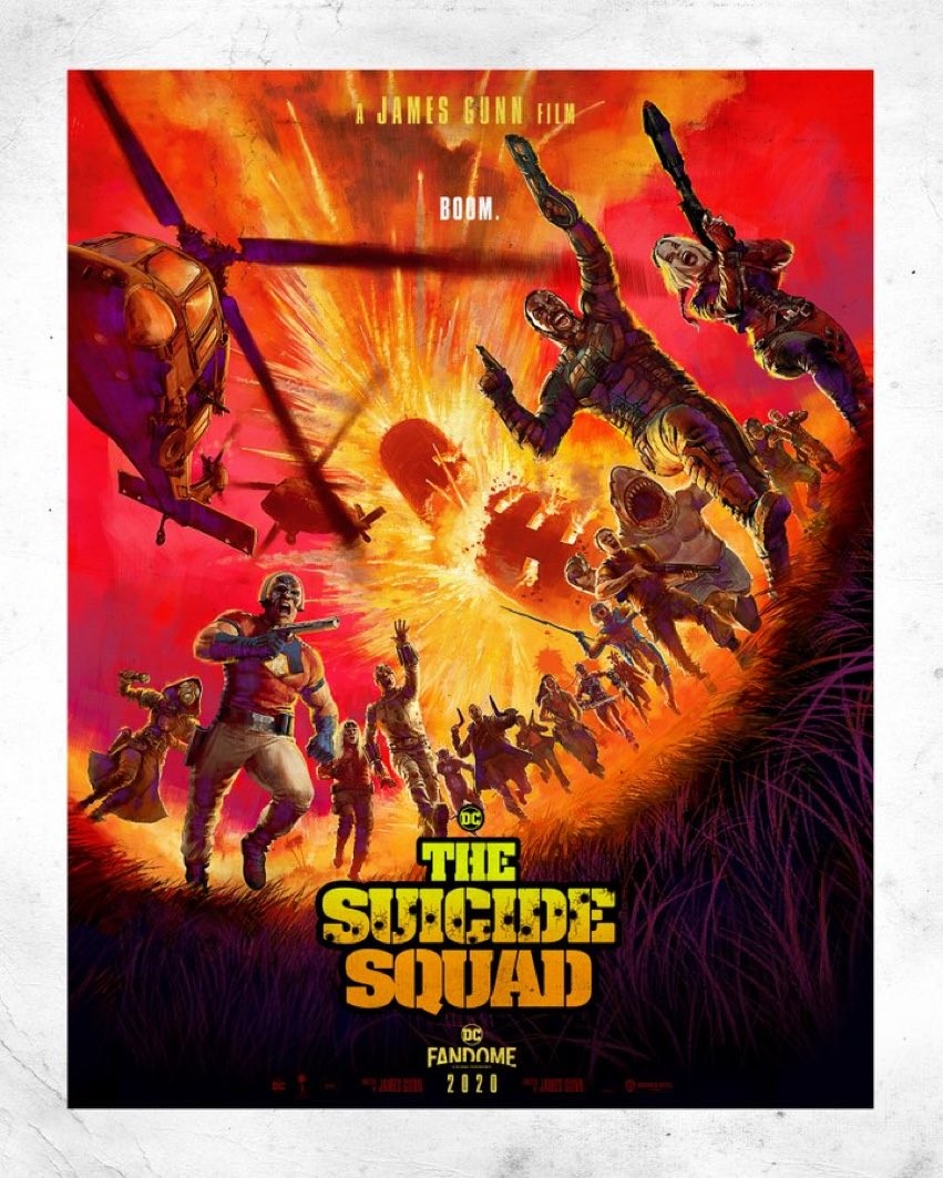 The Suicide Squad poster  James Gunn