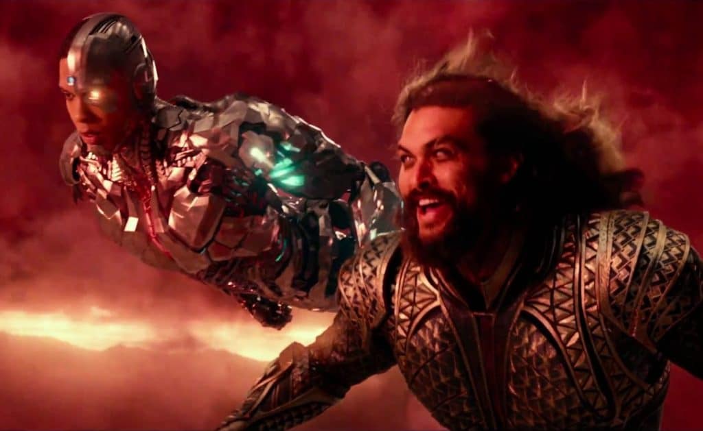 Justice League Ray Fisher Jason Momoa