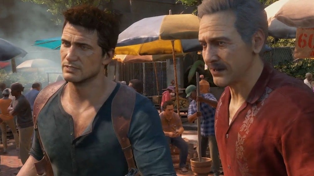 Uncharted Nathan Drake and Sully