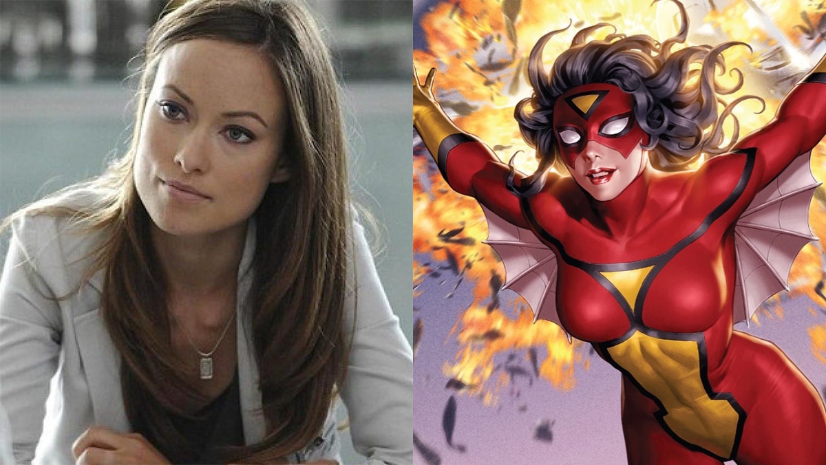 olivia wilde and spider-woman