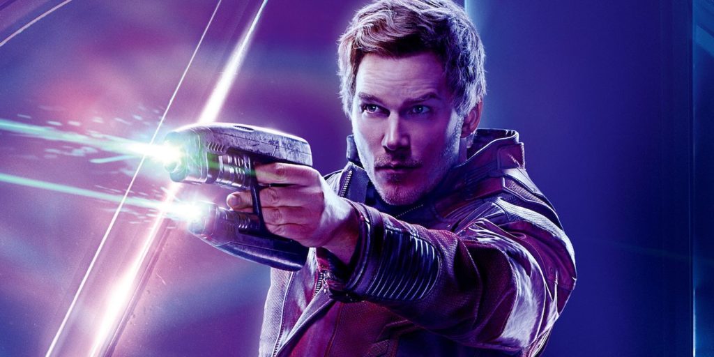 Star-Lord Guardians of the Galaxy Chris Pratt James Gunn Avengers Infinity War