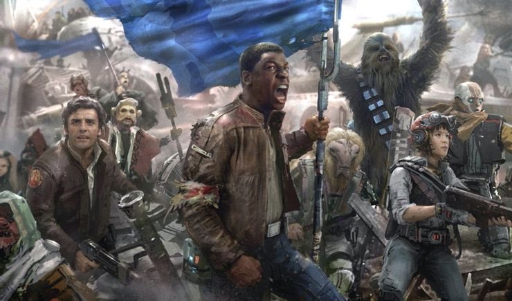 Finn Concept Art Star Wars Episode 9 John Boyega