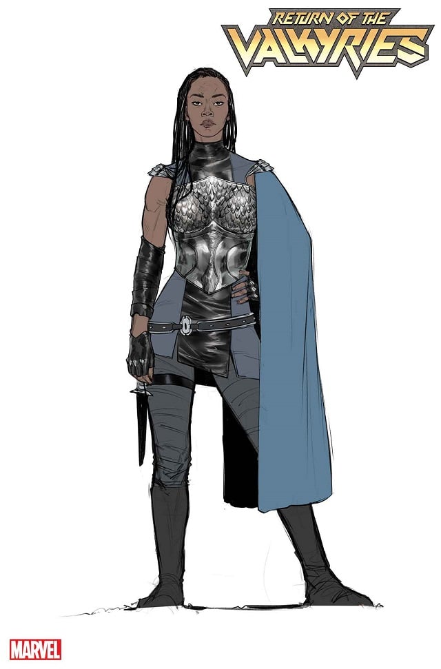 Valkyrie Marvel Comics Concept Art Armor