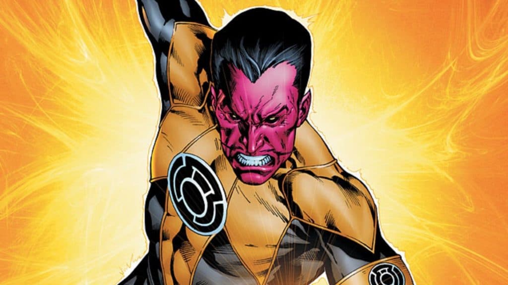 green lantern sinestro