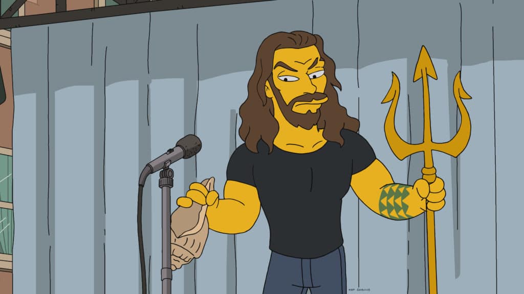 the simpsons season 31 jason momoa