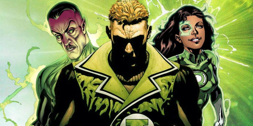 Green Lantern Corps Guy Garder Jessica Cruz Sinestro 