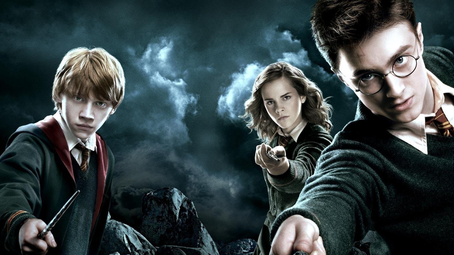 Harry Potter trio