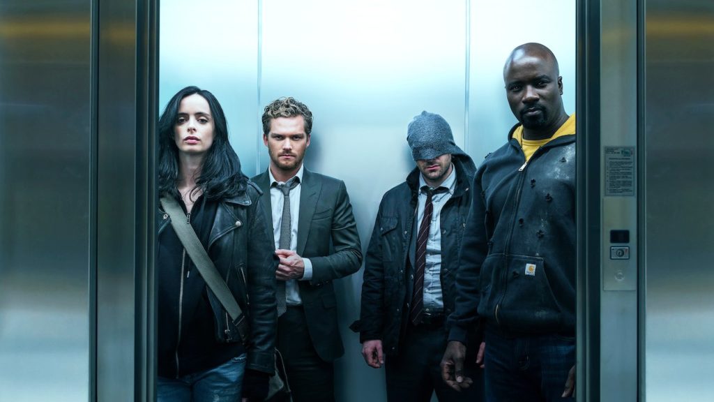 The Defenders Daredevil Iron Fist Luke Cage Jessica Jones