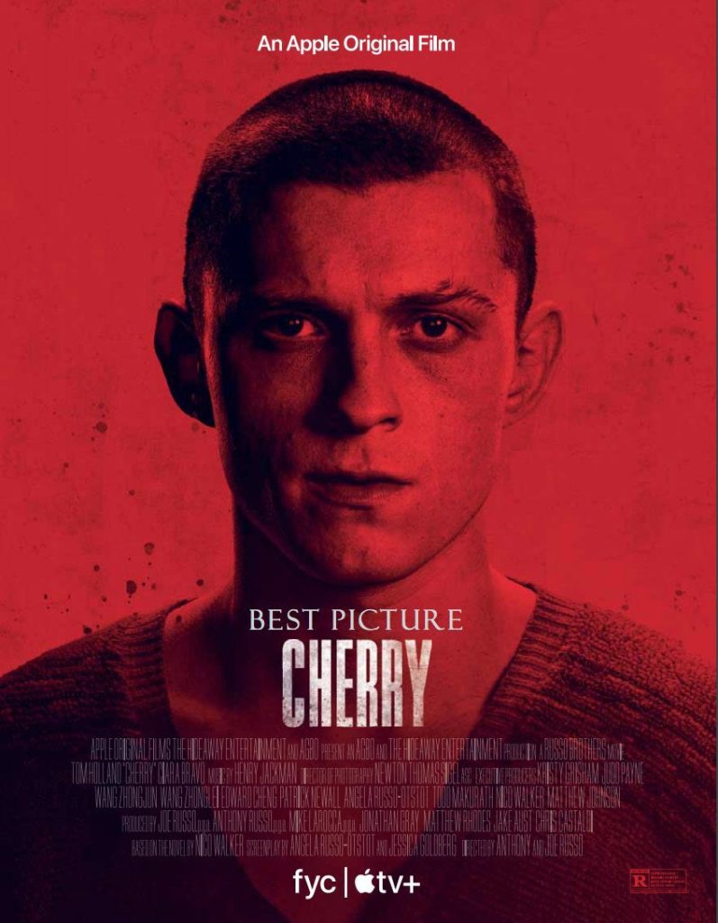 cherry - tom holland poster