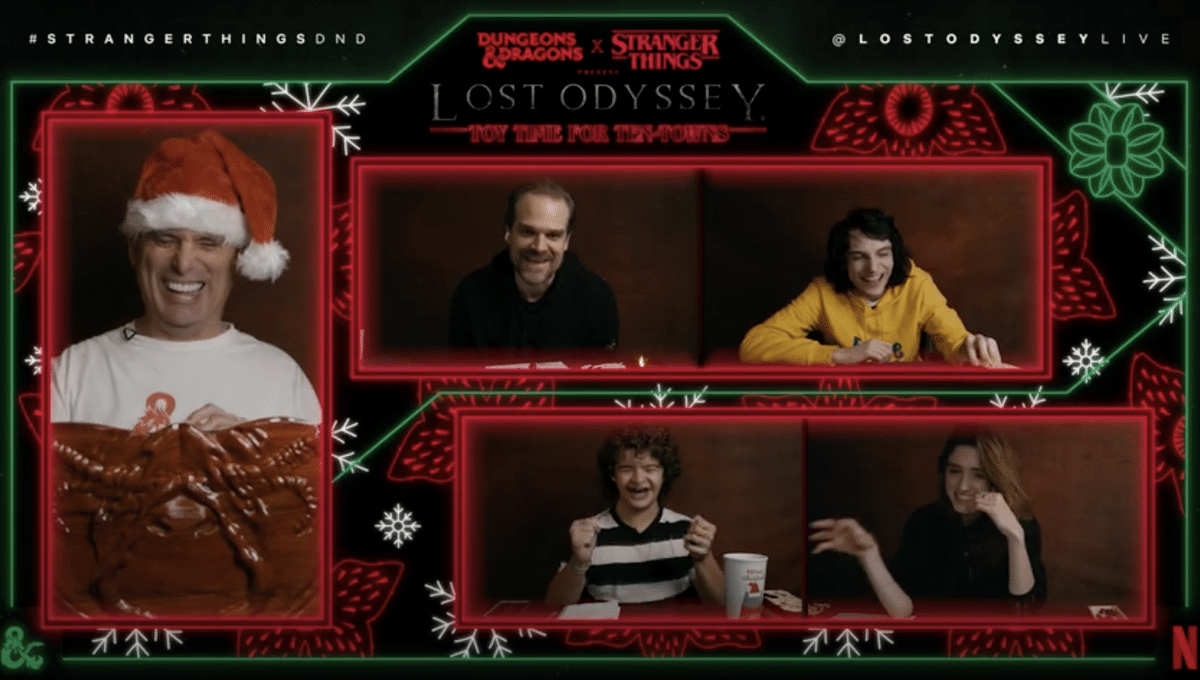 Stranger Things Dungeons and Dragons Dungeons & Dragons Lost Odyssey