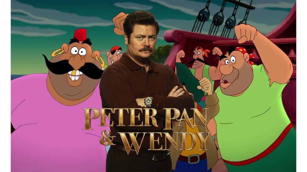 Peter Pan and Wendy Nick Offerman Smee Offer