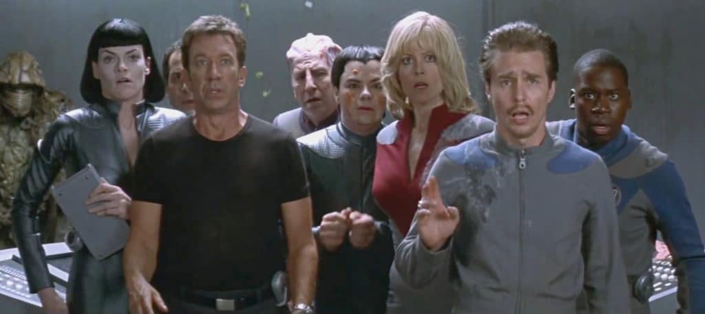 Galaxy Quest Alan Rickman Tim Allen Sigourney Weaver