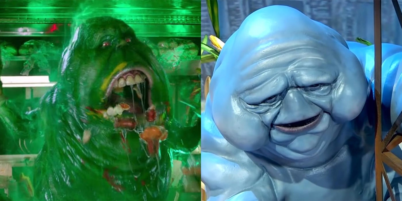 muncher and slimer in ghostbusters