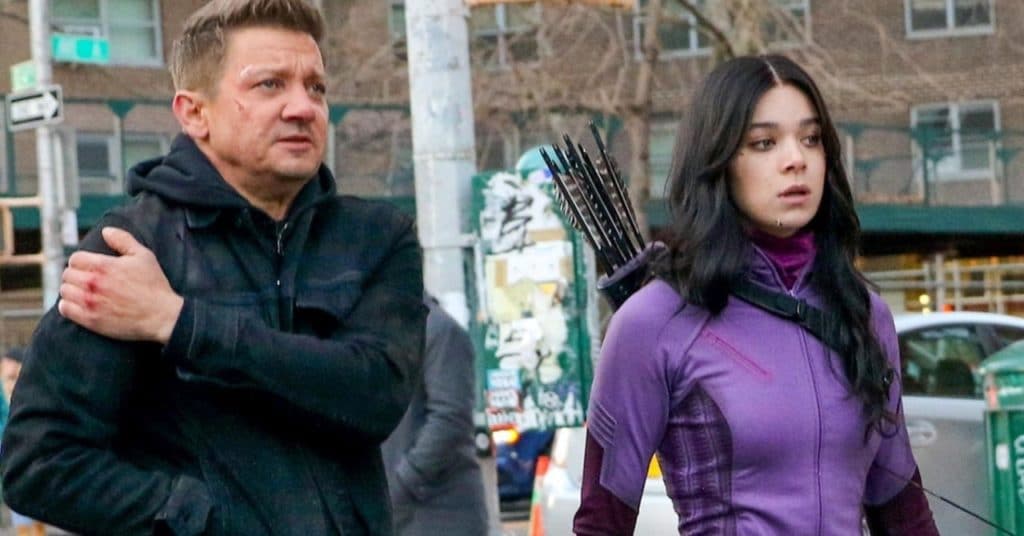 Hawkeye Kate Bishop Hailee Steinfeld Jeremy Renner