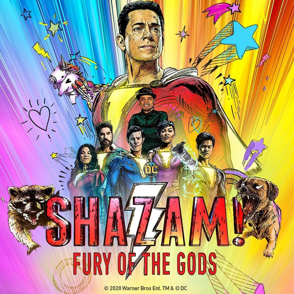 SDCC Shazam! Fury of The Gods Trailer Promises Electrifying Fun The