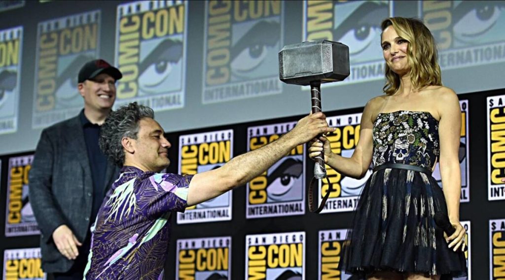thor: love and thunder comic con 2019